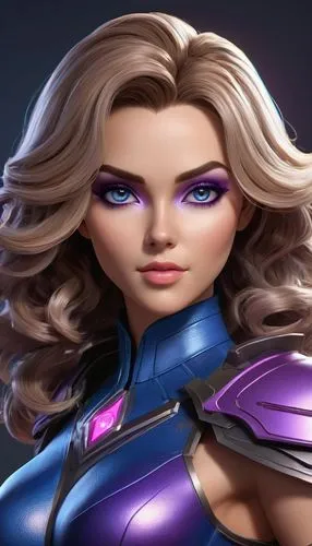 lilandra,jaina,amora,lalazarian,mesmero,sindel,Unique,3D,3D Character