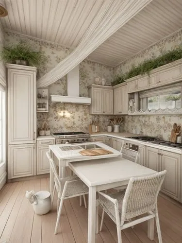 kitchen design,tile kitchen,kitchen interior,vintage kitchen,modern kitchen,kitchen,modern kitchen interior,kitchenette,shabby-chic,the kitchen,chefs kitchen,3d rendering,kitchen remodel,victorian kitchen,new kitchen,big kitchen,kitchen block,inverted cottage,culinary herbs,render,Interior Design,Kitchen,Tradition,Shabby Chic2