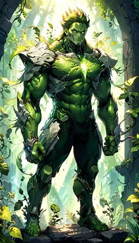 patrol,cleanup,aaa,avenger hulk hero,hulk,aa,orc,druid,ogre,forest man,incredible hulk,druid grove,forest king lion,frog background,background ivy,wall,waldmeister,green skin,green,green wallpaper,Anime,Anime,General