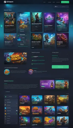 web mockup,marketplace,lures and buy new desktop,keyword pictures,landing page,steam release,collected game assets,home page,colorful foil background,game bank,feeds,monsoon banner,plan steam,affiliate,steam icon,web banner,ship releases,ocean background,portfolio,heystack,Illustration,Paper based,Paper Based 04