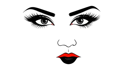 dark portrait,derivable,goude,black background,black skin,woman face,melanic,augen,woman's face,vampire woman,red eyes,fire red eyes,black woman,african woman,gothic portrait,women's eyes,visage,bloned portrait,black shape,face,Illustration,Vector,Vector 06