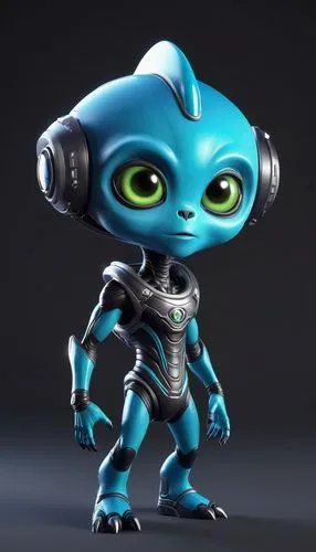 alien warrior,minibot,3d model,skylanders,skylander giants,alien,extraterrestrial,3d figure,argus,3d man,smurf figure,tekwan,3d rendered,bot,humanoid,rupee,et,the mascot,game figure,frog figure,Unique,3D,3D Character