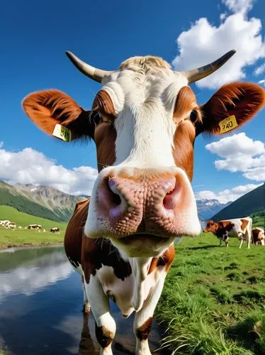 happy cows,holstein cow,ears of cows,moo,allgäu brown cattle,vache,Photography,General,Realistic