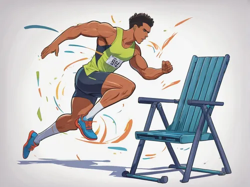 chair png,sports exercise,running machine,hurdling,hurdle,sports training,sprinting,hurdles,usain bolt,aerobic exercise,long-distance running,middle-distance running,vector illustration,exercise equipment,runner,leg extension,delete exercise,sitting on a chair,athlete,long jump,Illustration,Japanese style,Japanese Style 07