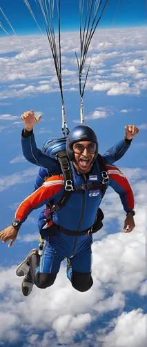 Craft a humorous news report about Akhbaral's misadventures during a daring attempt at skydiving.,skydive,tandem skydiving,skydiving,parachute jumper,skydiver,figure of paragliding,tandem jump,harness