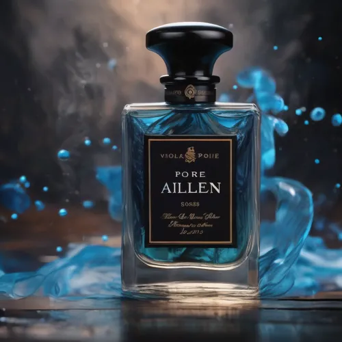 Der Mann steht vom Klo auf,a bottle of blue ink with water droplets,aftershave,parfum,colognes,alizarin,alfheim,cologne water