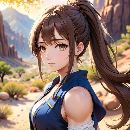 maya,mikuru asahina,angel's landing,desert background,sakura background,gentiana,ephedra,kayano,koto,portrait background,japanese sakura background,dacia,lechona,ayu,honmei choco,erika,bright angel trail,sakura,hong,cg artwork,Anime,Anime,Traditional