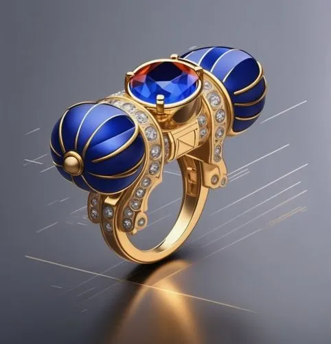 ring with ornament,colorful ring,ring jewelry,golden ring,circular ring,nuerburg ring,sapphire,fire ring,ring,scarab,jewelries,gold rings,enamelled,finger ring,gift of jewelry,scarabs,dark blue and gold,wedding ring,jewelry（architecture）,jewellery,Photography,Fashion Photography,Fashion Photography 02