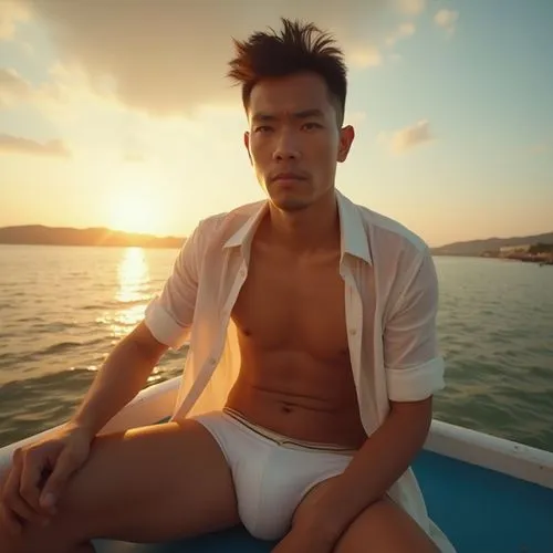 weiliang,pakorn,wattanayakorn,taeyang,minjun,sityodtong,han thom,pongcharoen,white clothing,yuuji,hidetoshi,man at the sea,filipino,narongchai,on a yacht,janome chow,boat operator,boatman,kriengsak,at sea,Photography,Artistic Photography,Artistic Photography 01