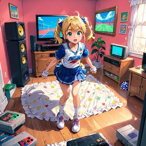 michiru,anime 3d,gamecube,minako,mihoshi,nintendo gamecube,3d render,sega,neogeo,sega dreamcast,playing room,dreamcast,sega mega drive,mihoko,katsuragi,retro styled,ami,taito,gyaru,playstation,Anime,Anime,Traditional