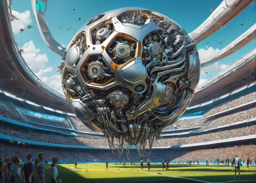 world cup,soccer ball,european football championship,swiss ball,copa,uefa,pallone,soccer-specific stadium,the ball,spirit ball,foil balloon,ballon,sphere,glass sphere,balloon-like,kinetic art,armillar ball,biomechanical,fifa 2018,glass ball,Conceptual Art,Sci-Fi,Sci-Fi 03