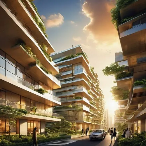 eco-construction,urban design,futuristic architecture,urban development,smart city,kirrarchitecture,urbanization,mixed-use,apartment blocks,urban landscape,modern architecture,ecological sustainable development,building honeycomb,building valley,apartment block,block balcony,new housing development,condominium,apartment building,barangaroo