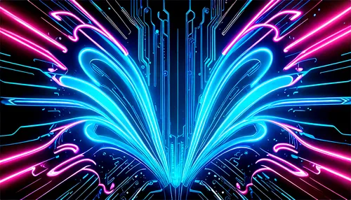 cyberrays,electric arc,hyperspace,neon arrows,netburst,wavevector,starwave,voltage,cyberstar,retro background,electroluminescent,kirlian,lightwaves,electrokinetic,hyperdrive,electrify,zigzag background,plasma,regenerator,amoled,Illustration,Vector,Vector 16