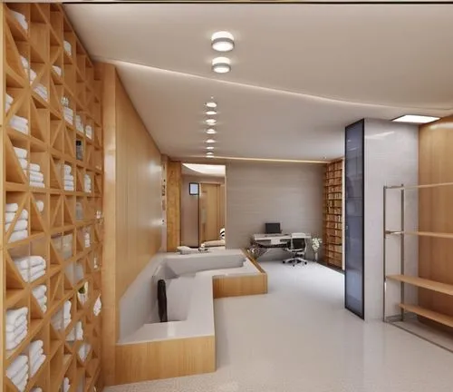 medic disspensary,walk-in closet,biotherm,pantry,treatment room,cleanrooms,interior modern design,corian,beauty room,mesotherapy,luxury bathroom,3d rendering,assay office,pharmacy,periodontist,kitchen