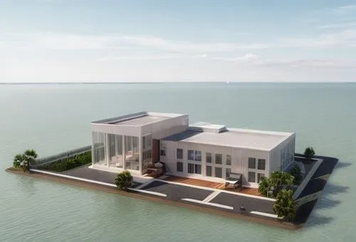 offshore wind park,house by the water,kennedy center,sewage treatment plant,coastal protection,federsee pier,venetian lagoon,büssing,lake balaton,the third largest salt lake in the world,balaton,very large floating structure,house with lake,danube bank,the waterfront,lake freighter,aqua studio,floating production storage and offloading,hydropower plant,concrete ship