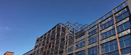 metal cladding,ancoats,bicocca,reclad,glass facade,cladding,anderston,newbuilding,facade panels,glass facades,aarhus,zollverein,office block,steel scaffolding,multistoreyed,steel construction,boroughmuir,slat window,duisburg,wooden facade,Illustration,Japanese style,Japanese Style 17