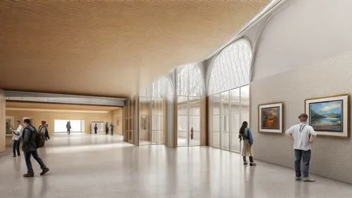 daylighting,school design,soumaya museum,entrance hall,louvre,louvre museum,hall of nations,ceiling construction,concrete ceiling,archidaily,lobby,lecture hall,structural plaster,philharmonic hall,new building,hallway space,hall,performing arts center,ceiling ventilation,3d rendering,Common,Common,Natural