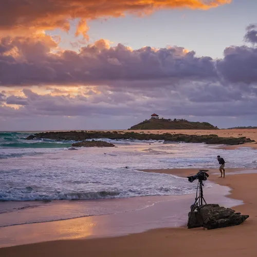 Chasing the perfect shot.,portable tripod,the blonde photographer,photographers head,byron bay,landscape photography,ascension island,canon 5d mark ii,tripod head,monopod fisherman,new south wales,mar