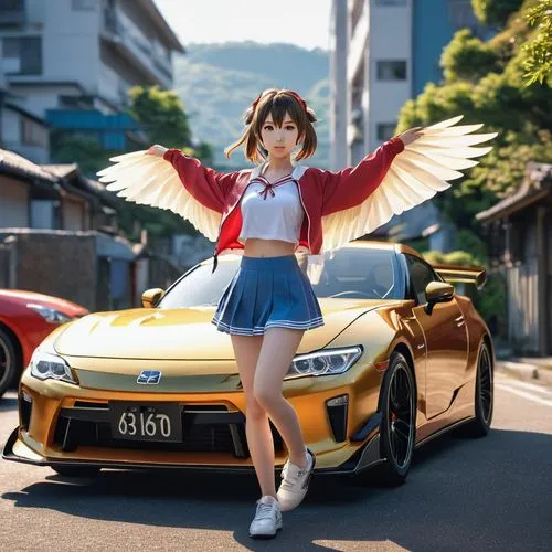 miku maekawa,nissans,nissan gtr,jiarui,monogatari,gtr,Photography,General,Realistic