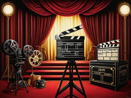 film industry,movie production,movie camera,clapboard,movie reel,digital cinema,film studio,film production,projectionist,film producer,clapperboard,filming equipment,filmmaker,film projector,movie projector,cinematographer,video film,mobile video game vector background,film reel,camera illustration,Illustration,Realistic Fantasy,Realistic Fantasy 08