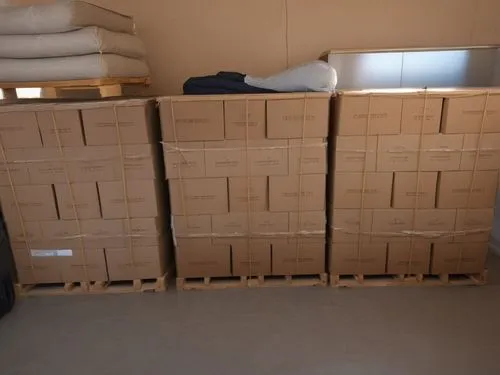 three stacked cardboard boxes in a storage room,stack of moving boxes,moving boxes,shipments,storeroom,boxes,cellaring,Photography,General,Realistic