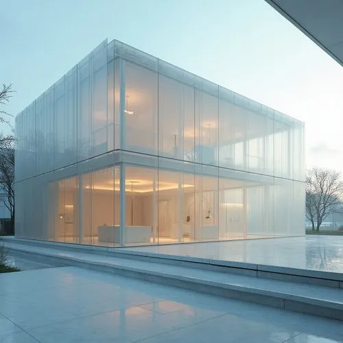 glass facade,cubic house,cube house,mirror house,glass wall,structural glass,lucite,modern house,frame house,glass facades,prefab,white room,archidaily,modern architecture,glass blocks,glass panes,glass building,eisenman,whitebox,plexiglass,Photography,General,Realistic