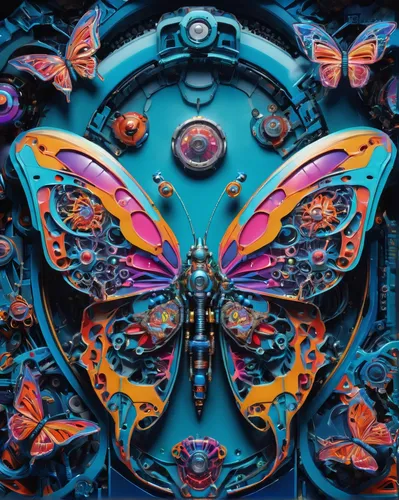 fractalius,masquerade,butterfly background,morpho,kaleidoscope art,butterfly effect,kaleidoscope,eye butterfly,ulysses butterfly,psychedelic art,blue peacock,c butterfly,gatekeeper (butterfly),metamorphosis,passion butterfly,kaleidoscopic,blue morpho,morpho butterfly,butterfly,multicolor faces,Conceptual Art,Sci-Fi,Sci-Fi 03