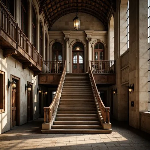 staircase,entrance hall,altgeld,staircases,hallway,foyer,hearst,cochere,atriums,boston public library,hall,outside staircase,wanamaker,upstairs,stairways,sheldonian,yale university,stanford university,music hall,stairs