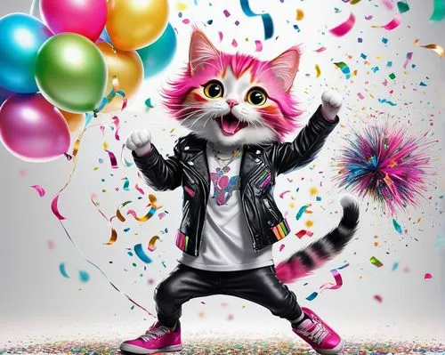 pink cat,birthday banner background,birthday background,celebrate,happy birthday balloons,the pink panter,happy birthday background,tom cat,celebration,pink balloons,cat vector,celebrating,to celebrate,holi,happy year,happy birthday,happy birthday text,june celebration,fête,party animal,Conceptual Art,Daily,Daily 32