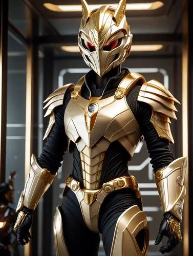  gold power ranger baddie ,gold mask,mazda ryuga,golden mask,nova,iron blooded orphans,armored,cynosbatos,gold wall,yellow-gold,suit actor,armor,kryptarum-the bumble bee,gold color,ironman,symetra,bum