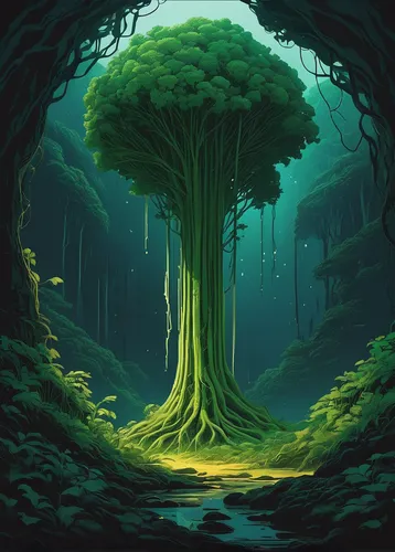 mushroom landscape,forest tree,elven forest,green forest,forest background,forest,cartoon forest,fairy forest,forests,the forest,old-growth forest,forest landscape,the roots of trees,forest floor,the forests,holy forest,tree grove,cartoon video game background,forest dark,enchanted forest,Conceptual Art,Fantasy,Fantasy 32