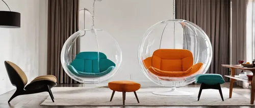 Modern Living Room Photos   Bubble chair, Midcentury modern and ...,hanging chair,chaise lounge,danish furniture,modern decor,chaise longue,room divider,chairs,interior design,interior modern design,s