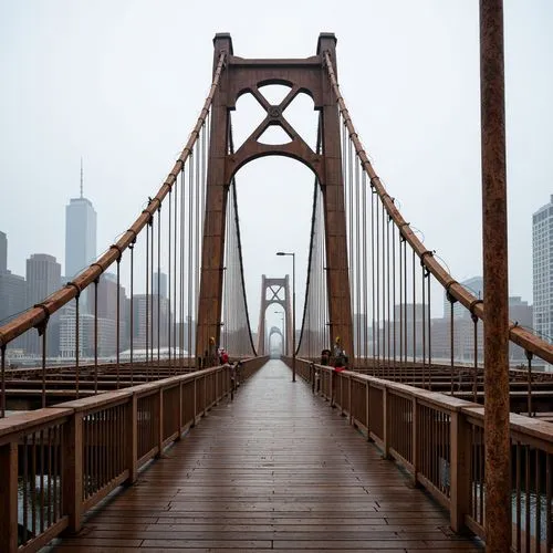 bridged,suspension bridge,chongqing,skybridge,golden bridge,roebling,brooklyn bridge,bridge,standbridge,scenic bridge,foggy day,spit bridge,footbridge,manhattan bridge,harbor bridge,cable-stayed bridge,hanging bridge,centerbridge,rainbow bridge,bridges