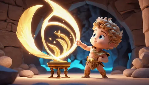 torch-bearer,torchlight,fire artist,burning torch,the white torch,flaming torch,firedancer,fire-eater,torch,olaf,scandia gnome,cg artwork,glowworm,hearth,fire master,golden pot,hercules,visual effect lighting,tangled,burning candle,Unique,3D,3D Character