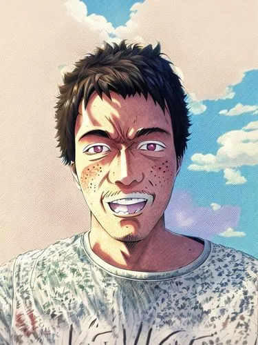 manga one piece
,edit icon,garp fish,furikake,allergy,png transparent,portrait background,comic halftone,anime 3d,sakana,face paint,comic style,color halftone effect,cereal stubble,john doe,male chara