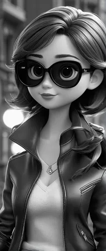 animated cartoon,fictional character,frankenweenie,librarian,agnes,sprint woman,fashion dolls,main character,anime 3d,businesswoman,bussiness woman,cute cartoon character,cute cartoon image,spy,3d figure,fashionable girl,cartoon character,secret agent,super heroine,clay animation,Unique,3D,3D Character