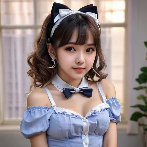 pink bow,satin bow,white bow,realdoll,maid,denim bow,cat ears,doll paola reina,japanese doll,dress doll,doll dress,cute tie,cute pretty,dollfie,doll cat,japanese kawaii,cute heart,bow-tie,japanese idol,frilly,Photography,General,Natural