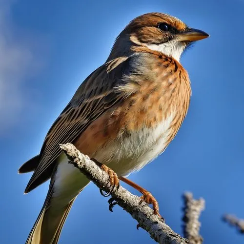 bird Bruant d'Alexander 
,emberiza,rufous,cisticolas,vink,erithacus rubecula,cisticola,puffbird,chestnut backed,fringilla coelebs,thornbills,linnet,spinetail,parrotbill,grassbird,empidonax,ovenbird,wa