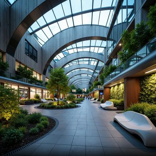 atriums,wintergarden,biopolis,atrium,masdar,broadgate,genzyme,technopark,skyways,winter garden,harborplace,arborway,bridgepoint,plant tunnel,broadmead,reston,danube centre,rivercenter,rivervale,landscaped