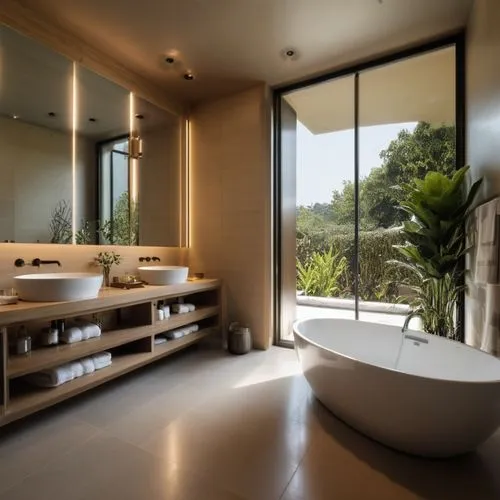 luxury bathroom,modern minimalist bathroom,bathtub,shower bar,interior modern design,luxury home interior,bathtub accessory,modern room,shower base,tub,bathroom,modern decor,japanese-style room,beauty