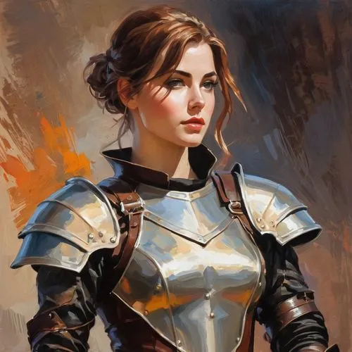 joan of arc,female warrior,paladin,fantasy portrait,knight armor,swordswoman,cuirass,warrior woman,breastplate,knight,armour,world digital painting,painting technique,fantasy art,armor,portrait background,artemisia,digital painting,heroic fantasy,custom portrait,Conceptual Art,Oil color,Oil Color 10