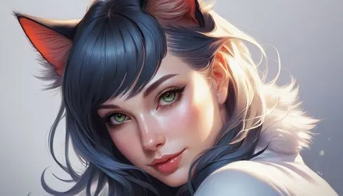 miqati,cat eyes,kitsune,morgana,suara,cat ears,fantasy portrait,vayne,kittani,feline,kat,feline look,kitara,cat's eyes,nyx,cat eye,neko,tera,anthro,nepeta,Conceptual Art,Fantasy,Fantasy 03