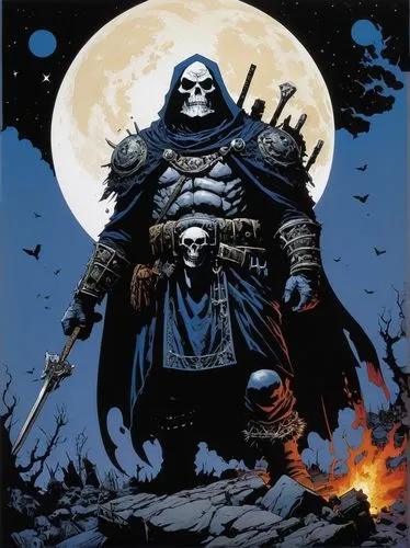 mignola,grimjack,skeletor,harlock,bisley,deathwatch,Illustration,American Style,American Style 06