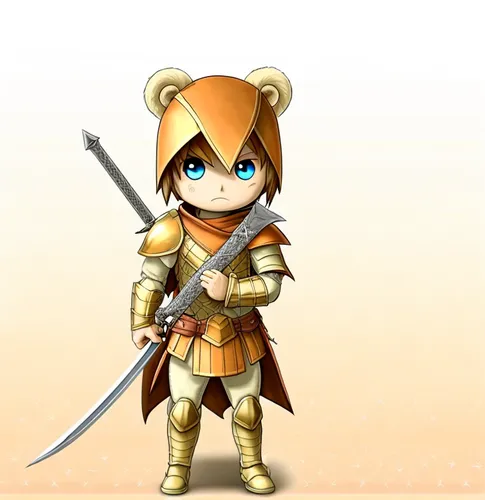 War background, armor, sword in hand,conker,robin hood,game character,adventurer,armored animal,female warrior,link,swordswoman,squirrel monkey,beekeeper,game illustration,cute cartoon character,gamek