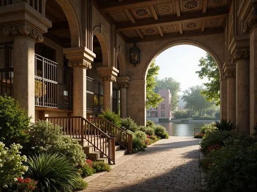 sapienza,cryengine,briarcliff,theed,courtyards,breezeway,neoclassical,old linden alley,glyptotek,sansar,rome 2,pergola,neoclassic,colonnades,walkway,archways,kykuit,rosecliff,courtyard,3d rendering