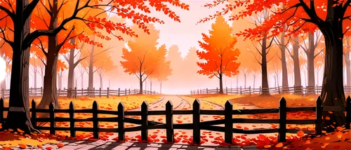 autumn forest,autumn background,autumn landscape,fall landscape,autumn scenery,autumn frame,autumn walk,autumn idyll,autumn day,autumn theme,autumn,autumn trees,autumn icon,autumn morning,round autumn frame,the autumn,just autumn,one autumn afternoon,autumn park,late autumn,Illustration,American Style,American Style 13