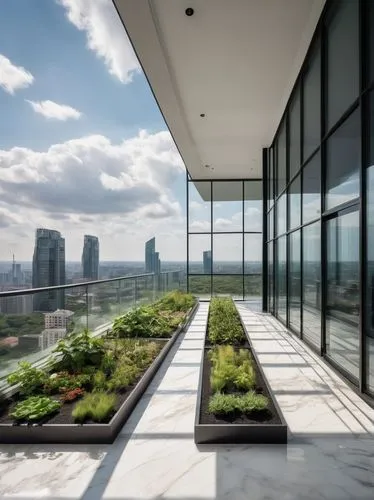 roof garden,glass wall,roof landscape,songdo,penthouses,observation deck,the observation deck,skyscapers,glass facade,roof terrace,getty centre,landscaped,skydeck,skywalks,skypark,glass panes,landscape designers sydney,residential tower,structural glass,tishman,Illustration,Realistic Fantasy,Realistic Fantasy 24