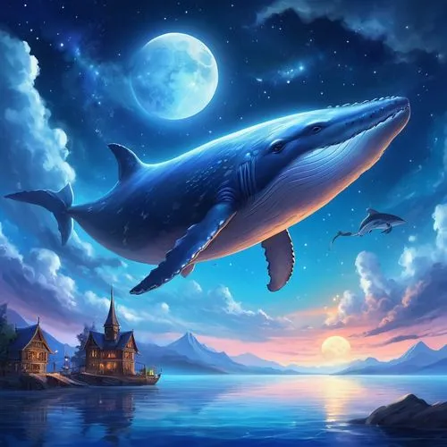 dolphin background,blue whale,ballenas,dusky dolphin,whale,orca,whales,dolphin,bluefin,giant dolphin,baleine,little whale,narwhal,oceanic dolphins,cetacean,orcas,bourequat,cetacea,delphinus,ocean background,Illustration,Realistic Fantasy,Realistic Fantasy 01