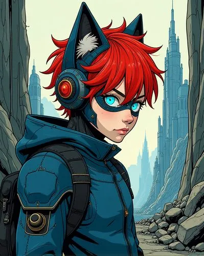 mae,nausicaa,rahne,catwoman,cinnabar,klayton,Illustration,American Style,American Style 04