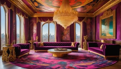 ornate room,opulently,royal interior,casa fuster hotel,great room,opulent,lachapelle,chateau margaux,crillon,opulence,ritzau,luxury hotel,poshest,schiaparelli,grand hotel europe,marble palace,boisset,chambre,imperiale,interior decor,Illustration,Paper based,Paper Based 26